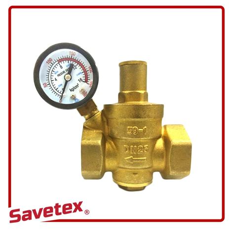 Pressure Reducing Valve 1 Inch Water Pressure Regulator Brass Shopee Philippines