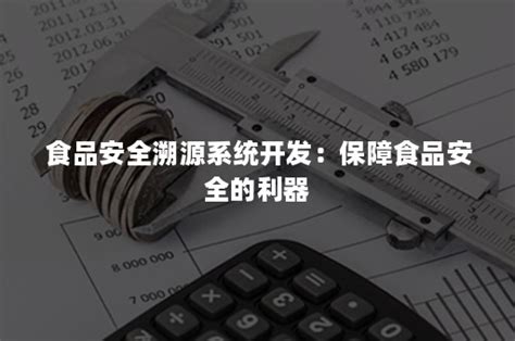 食品安全溯源系统开发：保障食品安全的利器 爱创科技