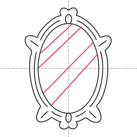 How To Draw A Mirror In 6 Easy Steps For Kids