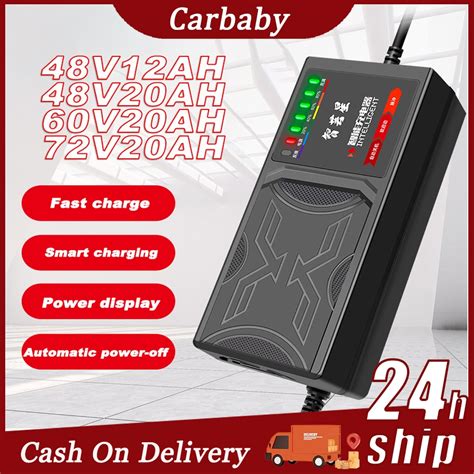 V Ah V Ah V Ah V Ah Intelligent Ebike Charger For Battery