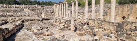 Tel Beit Shean And Harod Stream Northern District HaZafon Israel