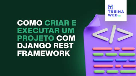 Como Criar E Executar Um Projeto Django REST Framework YouTube