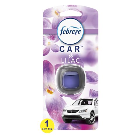 Febreze Car Air Freshener Vent Clip Lilac 1 Count