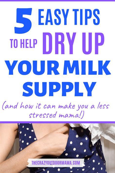 How To Dry Up Breast Milk Fastest Ways Artofit