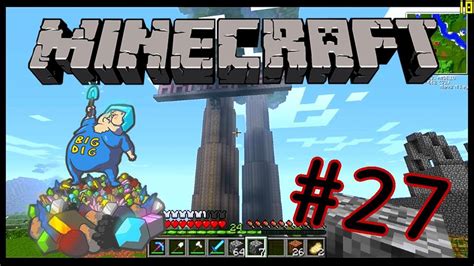 Let S Play Toghether Minecraft Big Dig 27 Epic Monument Deutsch