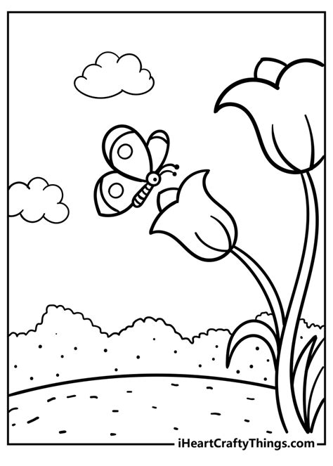 Printable Nature Coloring Pages Updated 2023