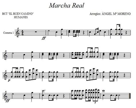 BCTdescargas: Marcha Real ( Partitura )