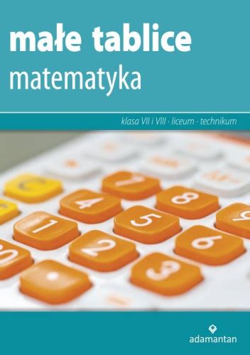 Ma E Tablice Matematyka Witold Mizerski Ksi Ka W Lubimyczytac Pl