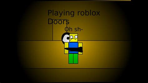 Playing Roblox Doors Youtube