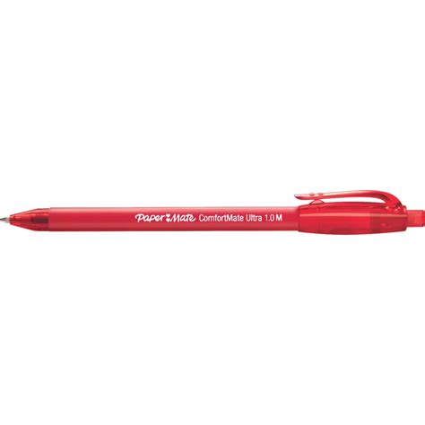 Paper Mate Comfortmate Ultra Retractable Ball Point Pens Medium Point