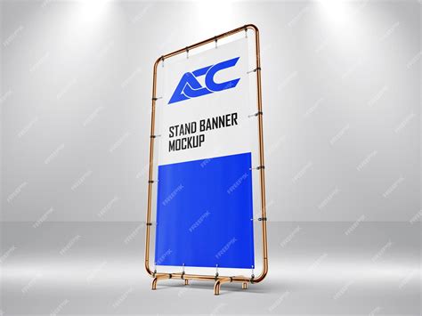 Premium Psd X Stand Banner Mockup