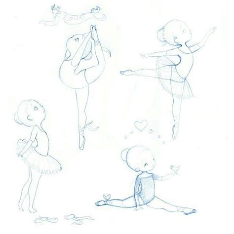 Pin By Irene Slusher On Dance Artwork In Sketches Cute Drawings