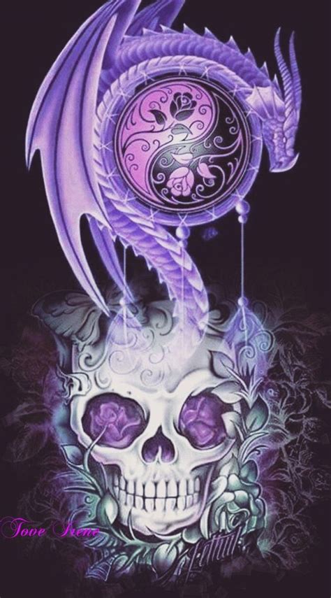 Sugar Skull Wallpaper Sugar Skull Artwork Gothic Wallpaper Dragon