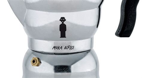 Moka Alessi AAM33 Espresso Coffee Maker Crema