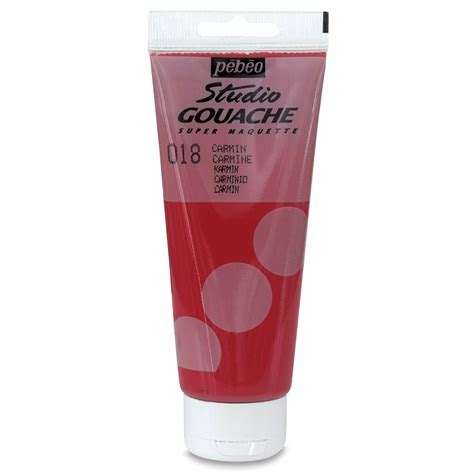 Pebeo Studio Gouache Carmine 100 Ml Tube Michaels