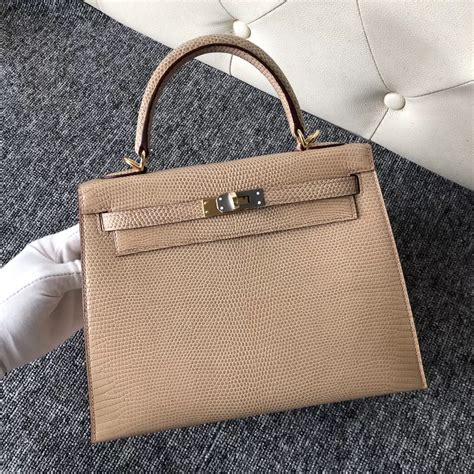 Hermes Kelly Cm Ck Beige Lizard Qatar Kuwait Hermes