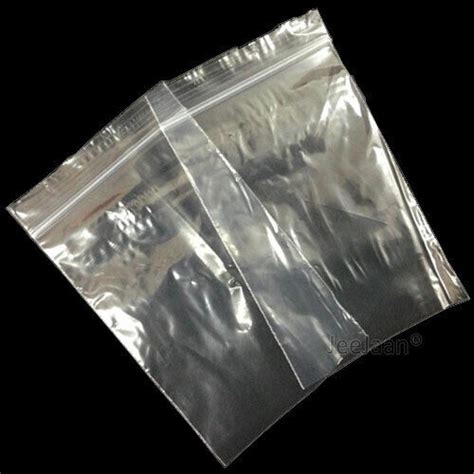 Grip Seal Bags Self Resealable Grip Poly Plastic Clear Zip Lock Mix