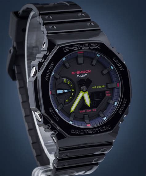 G Shock GA 2100RGB 1AER Original Virtual Rainbow Watch Watchard