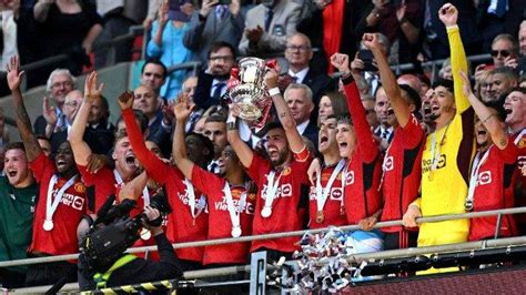 Rekap Hasil Bola Tadi Malam Manchester United Juara Fa Cup Bayer