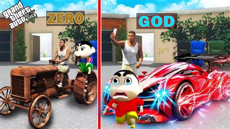 Shinchan And Franklin Transforming Ugly Tractor To Make Most Unique God