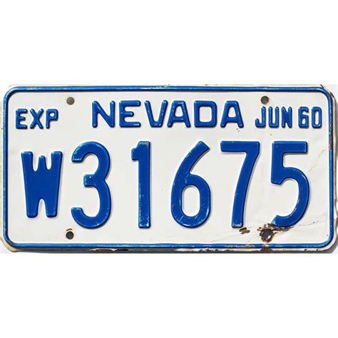 Nevada License Plates For Sale | Shop License Plates