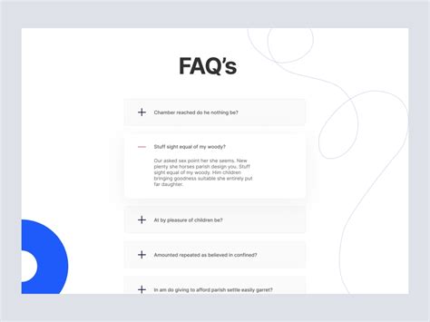 Faqs Section Figma And Adobe Xd Resources Ui Dux