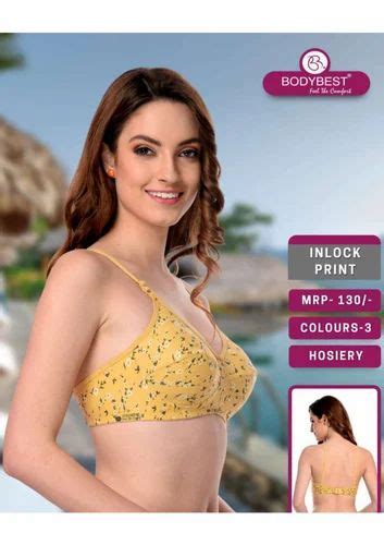 Printed Double Fabric Hosiery Bra At Rs 55piece New Delhi Id