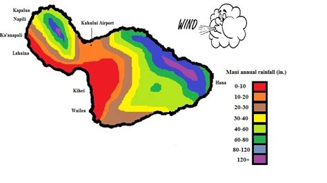 Weather Map Maui Hawaii Filide Winnifred