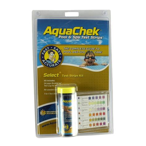 Aquachek Pool 7 In 1 Test Strips Kit Pack 541604 The Home Depot