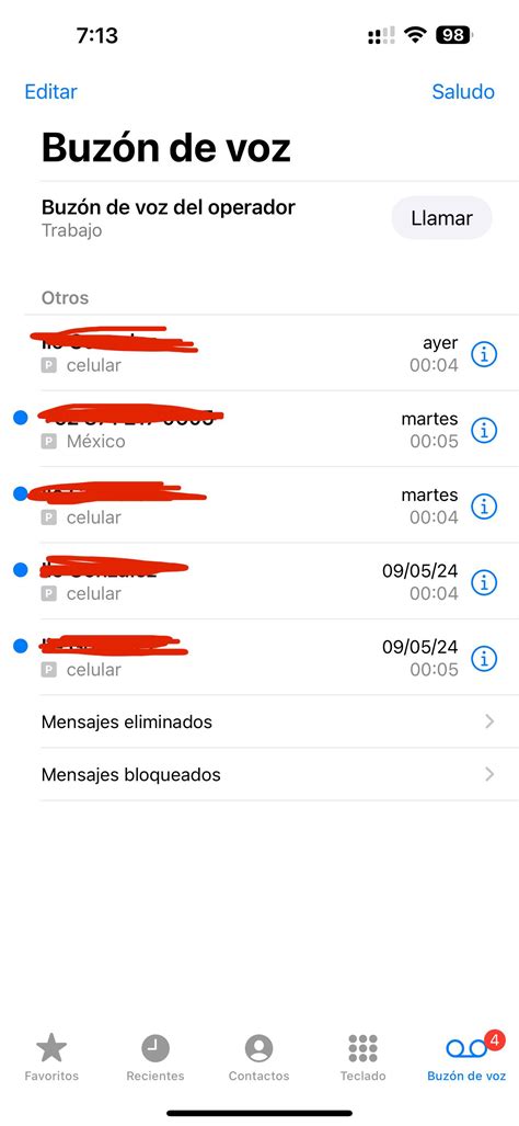 Buzón de voz visual de Telcel si funciona para iPhone r mexico