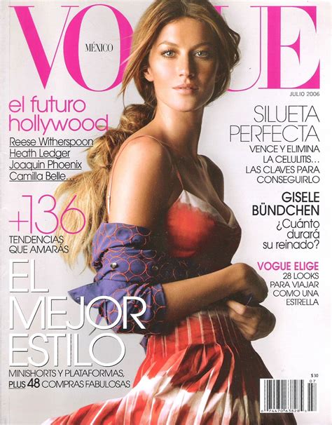 Vogue's Covers: Gisele Bundchen