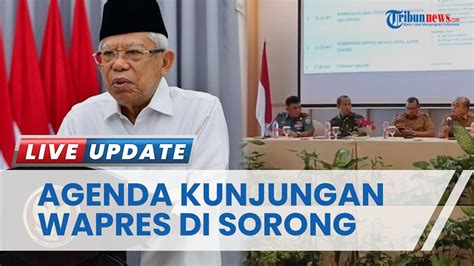 Wapres Ma Ruf Amin Bakal Menginap Di Kota Sorong Pekan Depan Cek