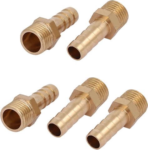 Amazon M Meterxity Pack Brass Hose Barb Fittings Pipe Adapter