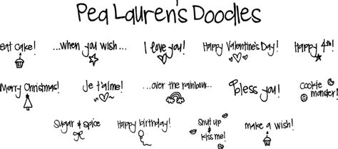 Pea Lauren’s Doodles