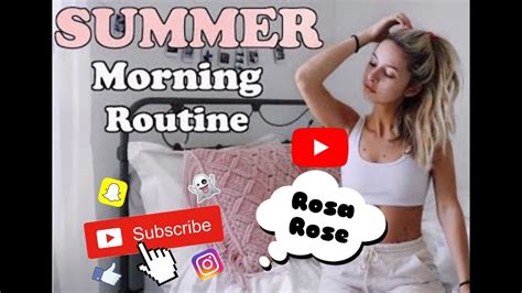 روتيني الصباحي في العطلة My Healthy And Productive Summer Morning Routine 2018 Summermorning