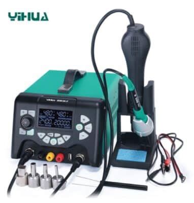 Yihua D Dc Power Supply With Hot Air Gun Soldering Iron Rework Station Oku Electronics