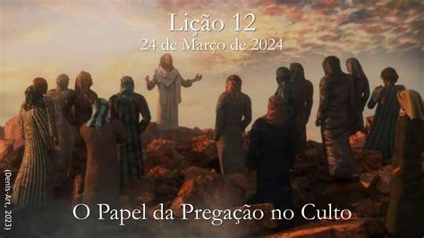 Li O O Papel Da Prega O No Culto Pptx