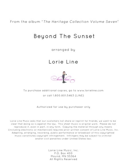 Beyond The Sunset Arr Lorie Line By Virgil Brock And Blanche Brock