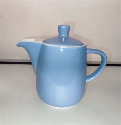 Ancienne Cafeti Re Th I Re Melitta En C Ramique Bleue Vintage Eur