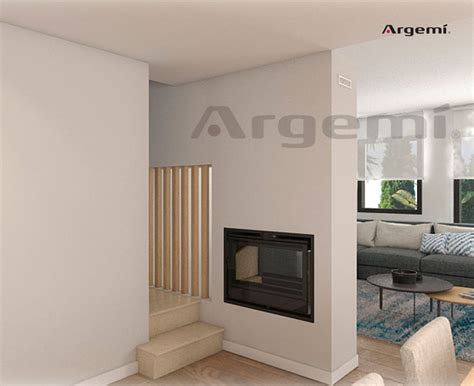 Chimenea Insert Le A Arc Doble Cara Argemi Prefabricats