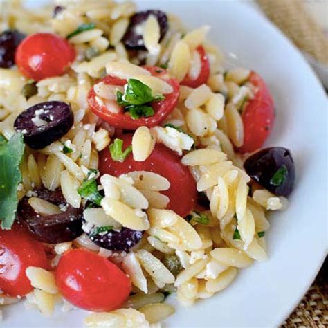 Mediterranean Orzo Salad Recipe Dandk Organizer