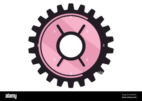 Gear Wheel Icon Set Gear Wheel Vector Illustration Stock Vector Image