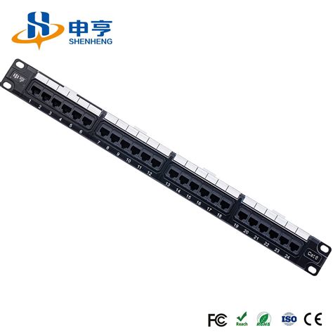 U Rack Mount Cat Port Network Patch Panel Gcabling Structured