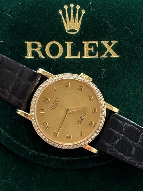 Rolex Cellini Karat Gold Mit Brillanten Kaufen Auf Ricardo