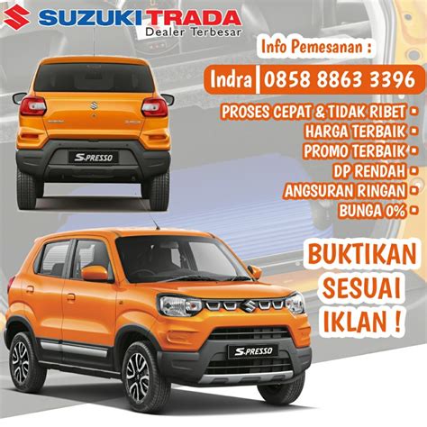 Suzuki S Presso Dp Minim Jt Proses Cepat On Carousell