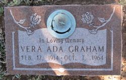 Vera Ada May Fitzpatrick Graham M Morial Find A Grave