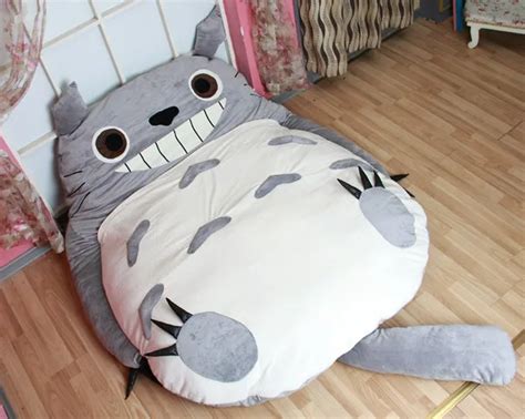 Manufacturer Large Size Anime Cartoon Totoro Bed Design Soft Mattress