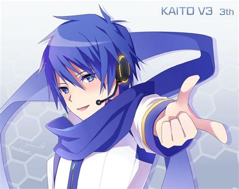 Creds あんのん on Pixiv KAITO Kaito Vocaloid kaito Kaito shion