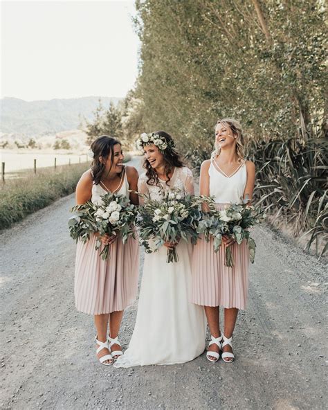 Trending Now Two Piece Bridesmaids Looks Bridesmaid Two Piece