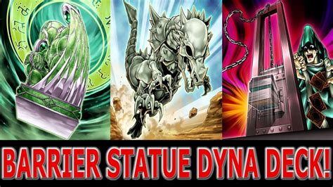 YGOPRO Barrier Statue Fossil Dyna Anti Meta Duels Deck YouTube